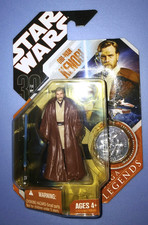 STAR WARS 30TH ANNIVERSARY SAGA LEGENDS OBI-WAN KENOBI ROTS FIGURE SEALED 2007