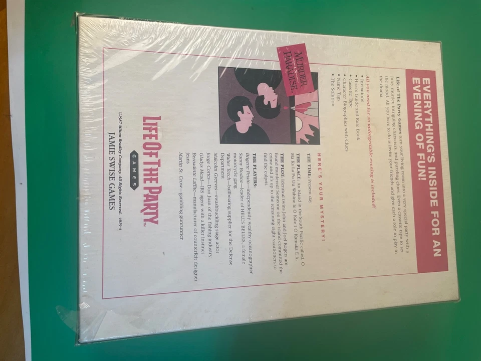 Lote De 2 Juegos Misteriosos Life Of The Party Asesinato Nuevos Foto 4 de 4