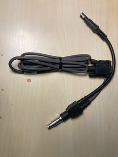 Spectra Precision Trimble Pacific Crest programming power cable 83486