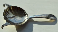 Gorham Florence? 3.5" Sterling .925 Silver Brandy Warmer Spoon Shell 23g .8oz