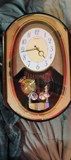 Seiko *retired*  Animated Musical Wall Clock Hi-Fi Melodies Motion Light Sensor