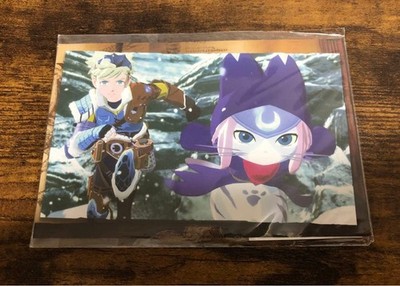 Monster Hunter Stories 2 e-Capcom Postcard Collectible, Unopened