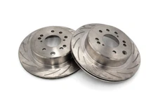 ROFU - Max Street Friction Slotted 30mm Front Rotors PAIR - Nissan 300ZX Z32 - 4