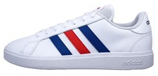 Adidas Grand Court Base 2.0 Tennis Shoes For Men White GW9252