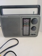Optimus 12-726 Am/Fm Radio. Sealed Factory Headphones Included. Tested. Video