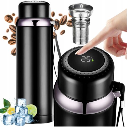 800ml Thermos Flask Vacuum Insulated Travel Water Bottle for Hot &Cold Tea Drink - Picture 2 of 9