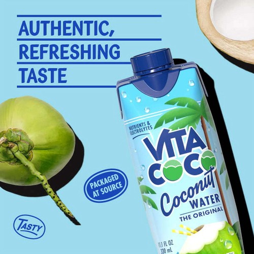 Vita Coco The Original Coconut Water, Nutrients & Electrolytes Rich, 12 Count - Picture 6 of 8