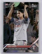 2023 Topps Now Texas Rangers World Series Champions Cards Checklist 10