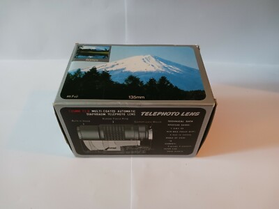 FOCAL 135mm F2.8 Multicoated Automatic Diaphragm Telephoto Lens New In Box