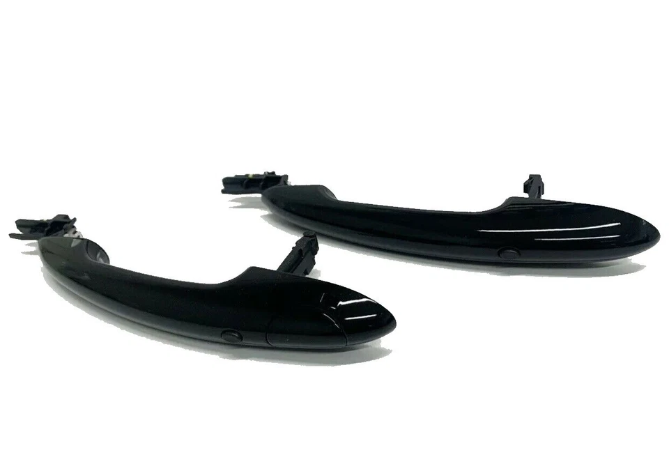 Mini F55 - 5 Tür Klavier Schwarz Glänzend Griffe Set Mit 4 Original Teile Rhd - Bild 3 von 4