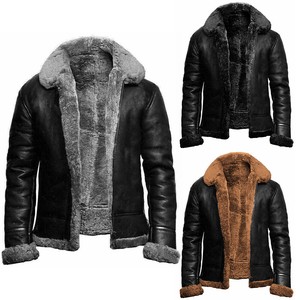 winter leather biker jacket