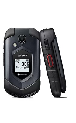 Kyocera DuraXV E4610 - 16GB - Black (Verizon) Excellent condition! Grade A.