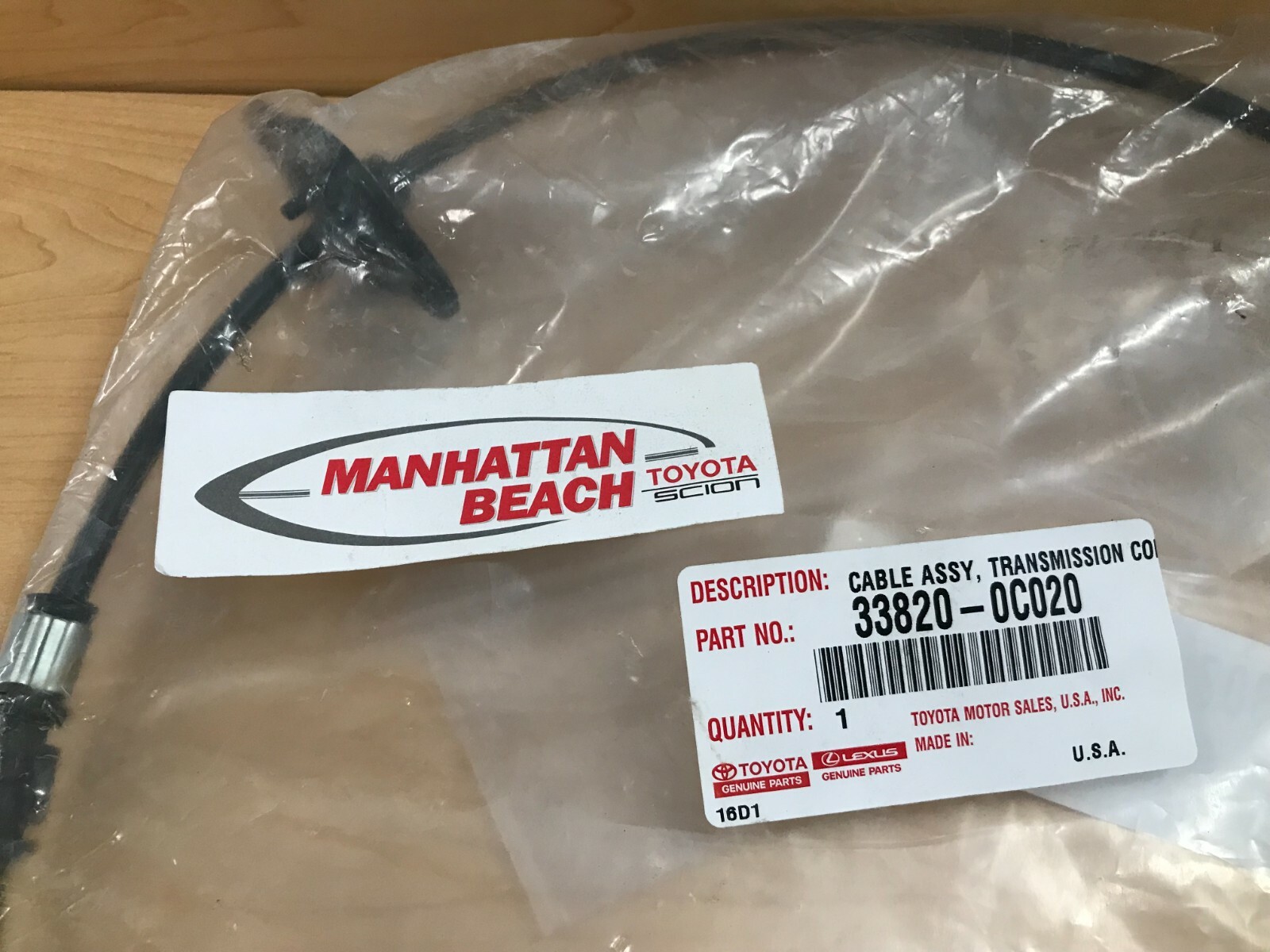 NEW 00-04 TUNDRA 4.7L V8 AUTOMATIC TRANSMISSION COLUMN SHIFT CABLE ...