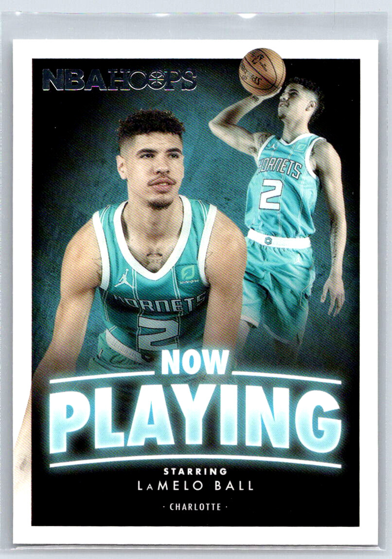 2020-21 Hoops LaMelo Ball #SS-31 Now Playing Charlotte Hornets