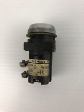 Siemens 3SR4 Push Button +60V- White 6A 380V~