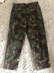 camo pants polo