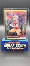 2024 Panini Donruss Optic Christian McCaffrey Lime Green /50