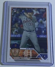Donny Sands 2023 Topps Series 2 Rookie RC #416 Detroit Tigers