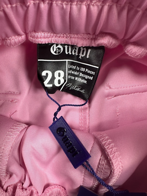 Guapi Mens Size 28 Light Pink Zip Hem Pants Moto Skinny Skate