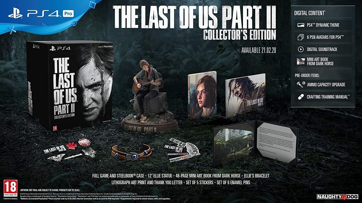 PS4 The Last Of Us Part II Collector's Edition / Ellie Edition [R3] Eng/Chi  TLOU2 Part 2 Collectors