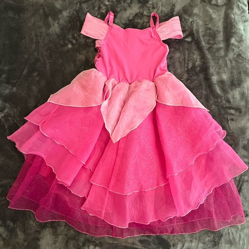 Disney Castle Collection Aurora Sleeping Beauty Princess Dress Costume Girls 5-6 - Picture 11 of 23