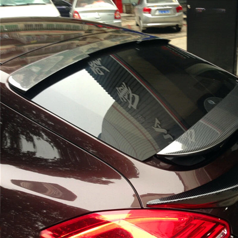 Real Carbon Fiber Rear Roof Spoiler Wing Fit Porsche Panamera 970 2014-2016 - Image 2 of 4