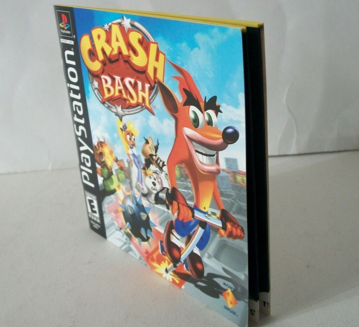 Notice/manuel Crash Bash PS1 (PlayStation 1) - Version Française - Très Bon état