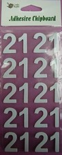 2 for the price of 1 - Double Sided Adhesive Chipboard 21 for Invitations Pk10 