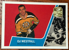 2002/03 TOPPS O-PEE-CHEE ARCHIVES HOCKEY ED WESTFALL ROOKIE REPRINT-APR6325