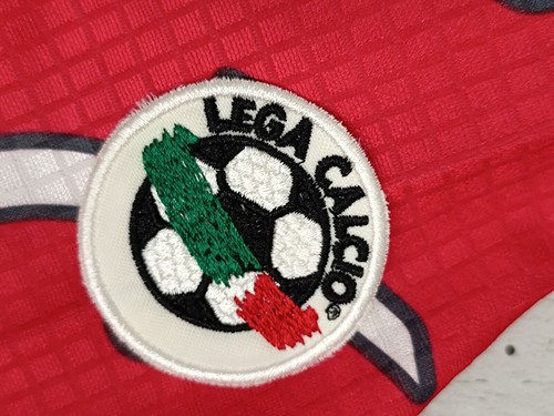 maglia calcio vintage Perugia MATERAZZI 2000 2001 Galex player friendly XL home - Foto 5 di 10
