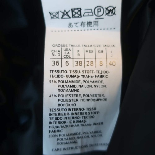 Max Mara The Cube Reversible Fur-Trimmed Hooded Down Puffer Vest Black Size 6 - Picture 13 of 15