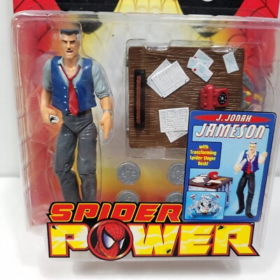 Buy Marvel Comics J. Jonah Jameson Spider Power Series 2 Toy Biz