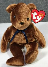 Ty Beanie Babies Ted-e the Bear, 2002 PE Pellets, New with Tags