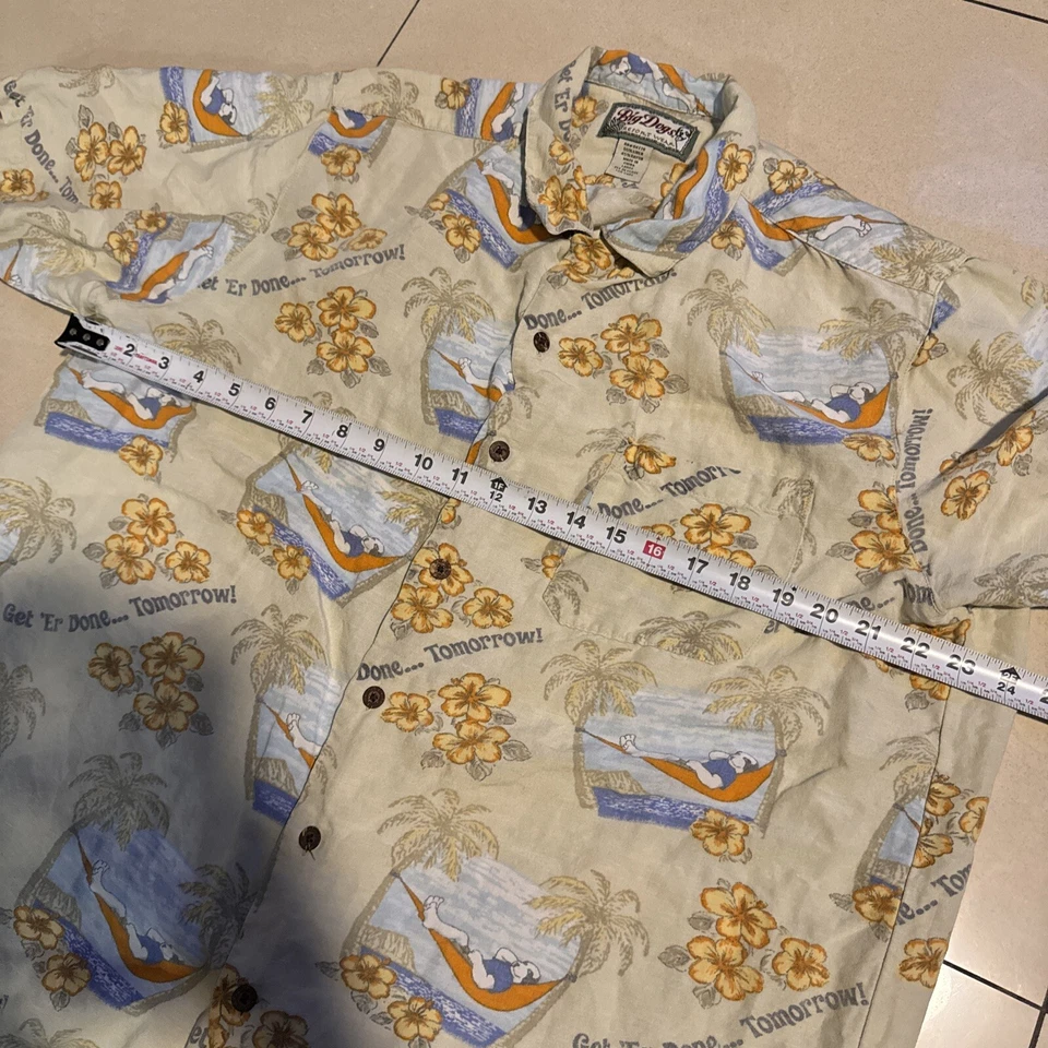 Гавайские большие собаки курортная одежда Get 'Er Done Tomorrow гавайские мужские большое белье - Изображение 3 из 4