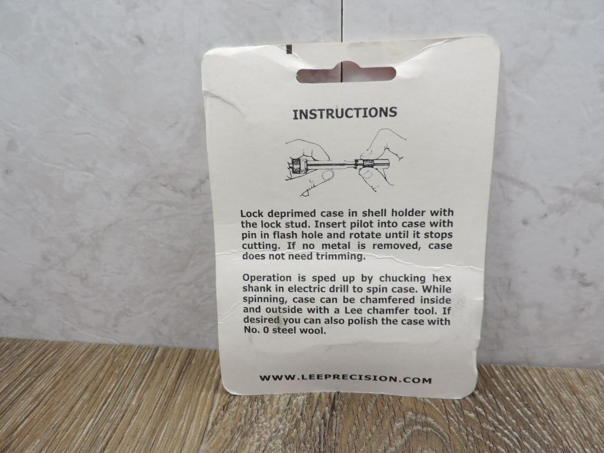 Lee Cutter & Lock Stud 1/4
