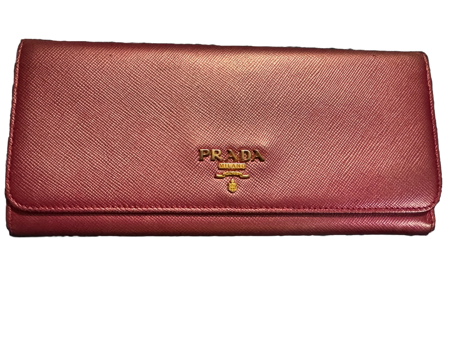 Authentic Prada Saffiano Wallet - image 1
