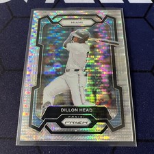 2024 Panini Prizm Baseball Pulsar Prizm /499 #79 Dillon Head, Miami Marlins