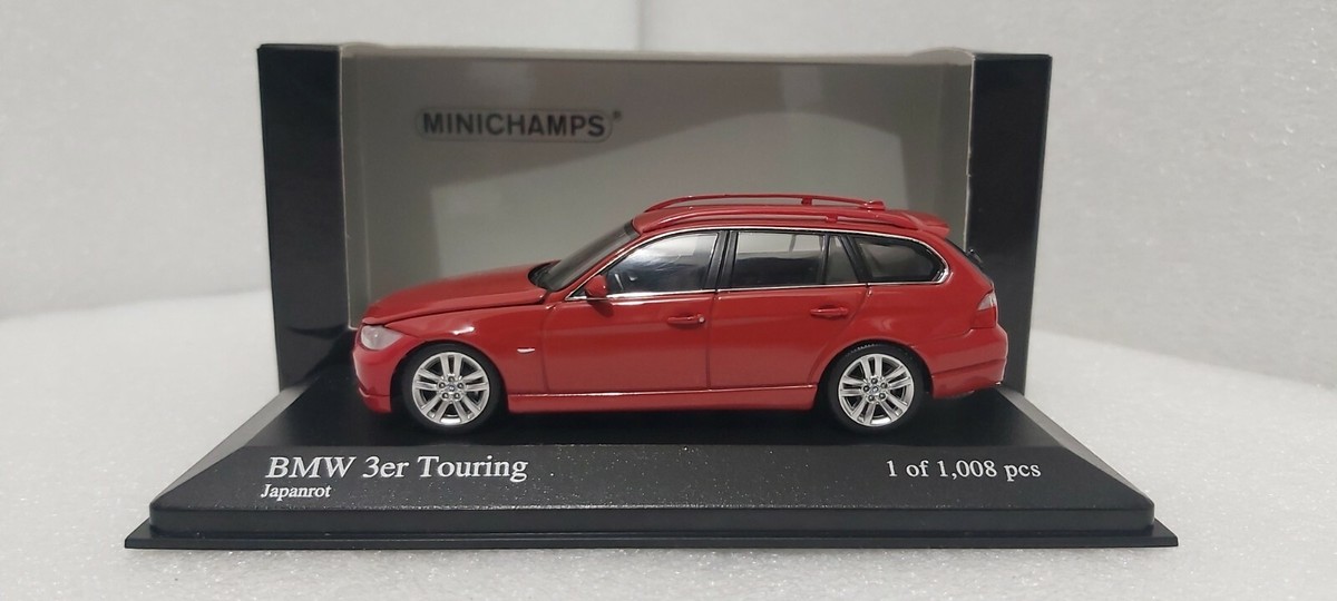 BMW 3-Series Touring E90 Red Met 2005 1:43 Minichamps 431