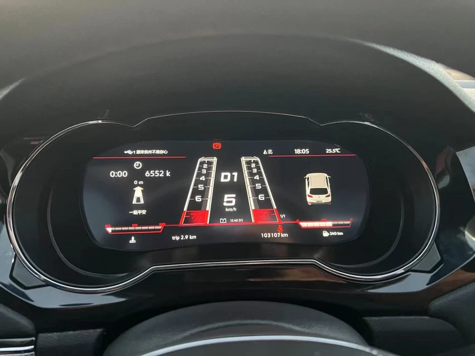 For VW Jetta 2015-2018 Digital 12.3'Instrument Cluster Speedometer LCD Dashboard Foto 2 de 4