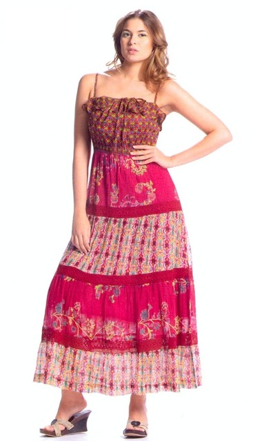 VESTIDO LARGO COLINE TALLA S/M Abito Dress Robe Kleid Mekko Haljina Jurk  Coline | Compra online en eBay