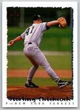 1995 TOPPS STERLING HITCHCOCK NEW YORK YANKEES #266