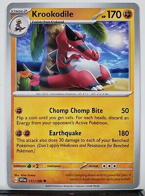 Krookodile 117/198 - NM / M - Scarlet Violet Pokemon Card - $2