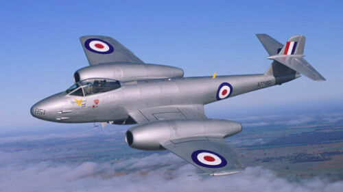 Model Airplane Plans (RC): Gloster Meteor Mk.4 43½