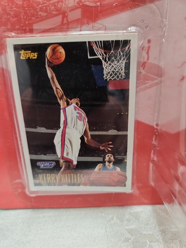 1997 New Jersey Nets Kerry Kittles Starting Lineup Action Figure & Card NIP - Picture 3 of 4