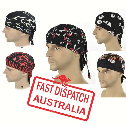 Durag Bandana Helmet Liner Cap Head 