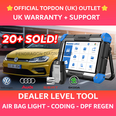 TOPDON PHOENIX LITE 2 OBD2 Auto Diagnosewerkzeug Scanner ECU Codierung 2023  OFFIZIELL 