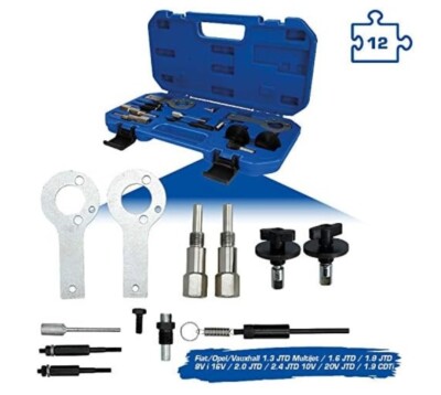 KS Tools BT592500 Engine Timing Tool Set - Fiat/Opel 12 Piece