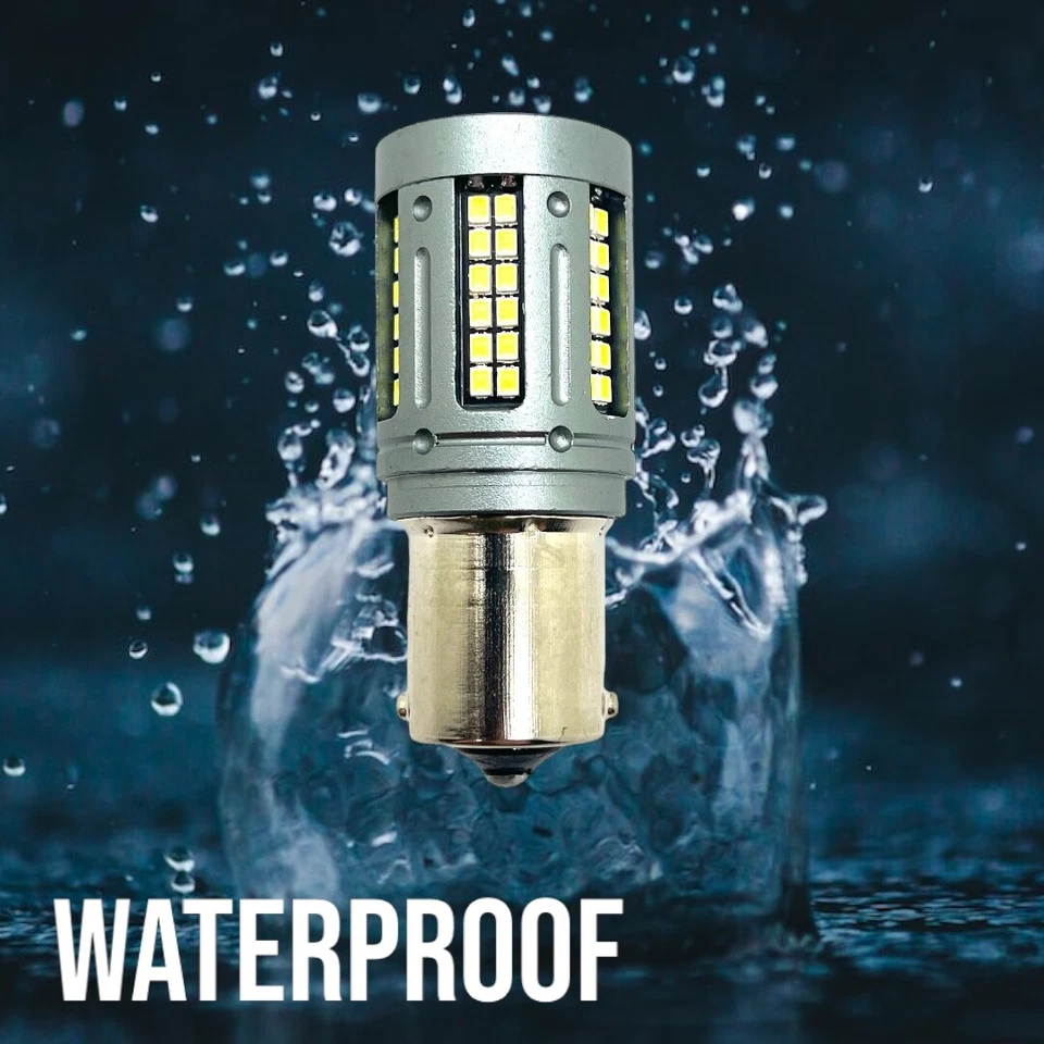 Reverso 72 LED CANBUS 1156 382 P21W BA15s Para Vauxhall Opel Astra Belmont MK2 - Imagen 4 de 4