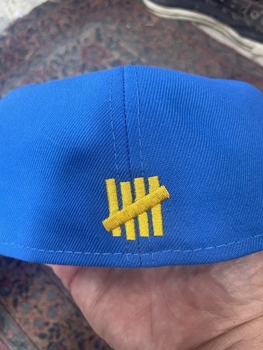 Undefeated Los Angeles LA Rams Chargers UCLA New Era Fitted Hat Cap 7 1/8 UNDFTD - Picture 3 of 5