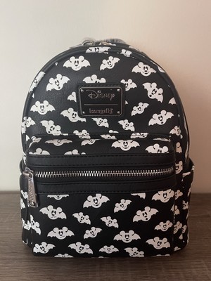 Loungefly Disney Totally Batty Mickey Bat AOP Mini Backpack 